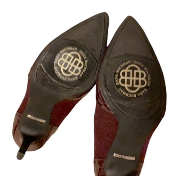 Dana Buchman Sz 8, pointed wingtip shoe, excellent detail. Very stylish. - Picture 5 of 14